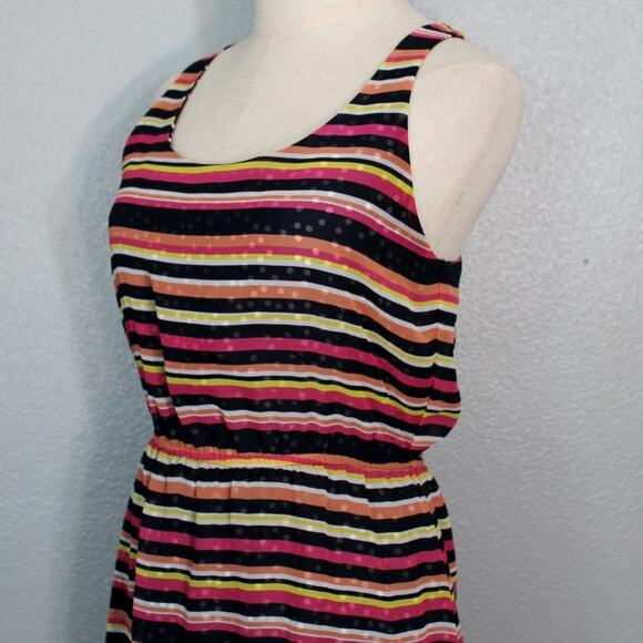 Vanity Rockin Reversible Stripes or Polka Dot Dress Size S - Picture 4 of 8